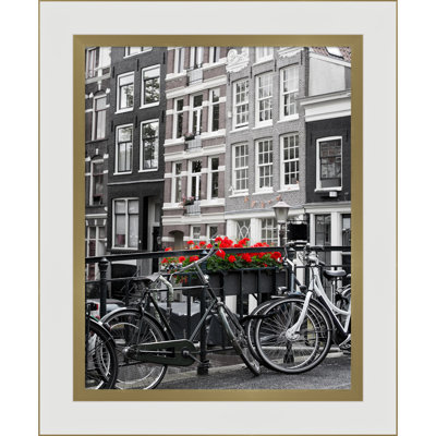 Roseville White Wood Picture Frame