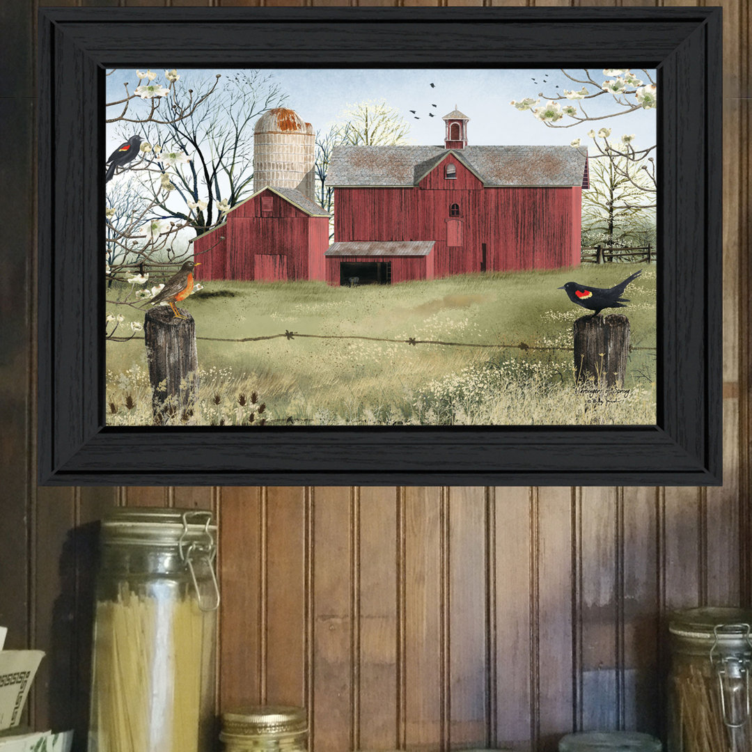 Harbingers of Spring Framed Wall Art for Living Room, Home Wall Decor by Billy Jacobs August Grove®