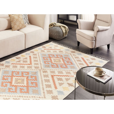 Belvedere Southwestern Cotton Hand Woven Area Rug