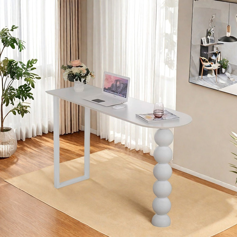 Table de bar simple style ménage, H 41,3 po x L 62,9 po x l 19,6 po