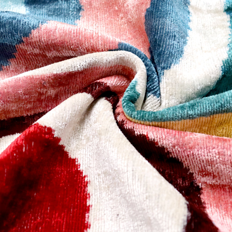 Silk/Velvet Lumbar Rectangular Pillow Cover & Insert
