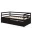 Daybed Set With Underbed Trundle Frame Twin Size-1888703382