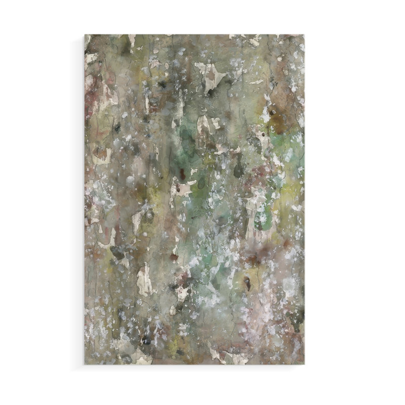 Abstrait écorce I - impression sur toile seulement - non encadré, H 27 po x l 18 po