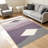 Boho Diamond Purple carpet-easy to clean, machine-washable, soft and comfortable; suitable for door mats, kitchens, living rooms, bedrooms, corridors, and laundry areas. Easy to clean, durable carpet for home decoration.-129169415