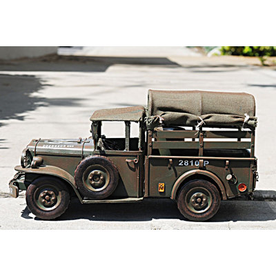 Handmade Model Car Decorative Object