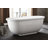 70.87'' x 37.37'' Whirlpool Acrylic Bathtub with Faucet