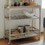 Malibu Anacapa Metal Bar Cart