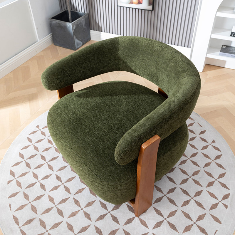 Chaise baquet Modern, Vert