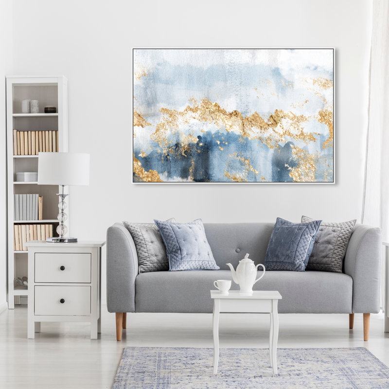 " Eight Days A Week ", White Framed, 36" H x 54" W