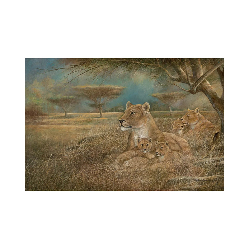 «Winds of change» par Ruane Manning - reproduction d'art, Aucun mat, Toile tendue, H 26 po x l 40 po x 1,5 po