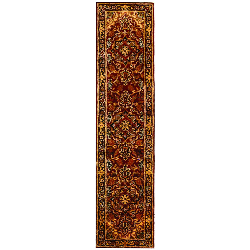 Alger Classic Hand Tufted Wool Oriental Rug, Runner 2'3" x 12'