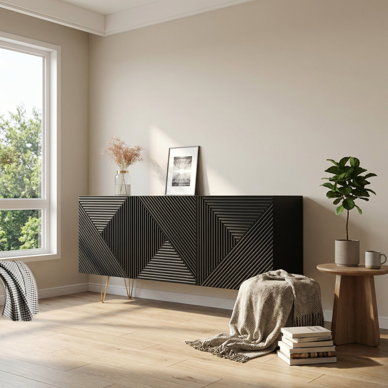 Buffet 63 po Delford, Noir