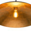 Dimmable Black Dome Flat Pendant Lighting 