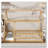 Twin Size House Floor Wooden Bed with Roof Frame,Safety Guardrails-1865550849-1865550848