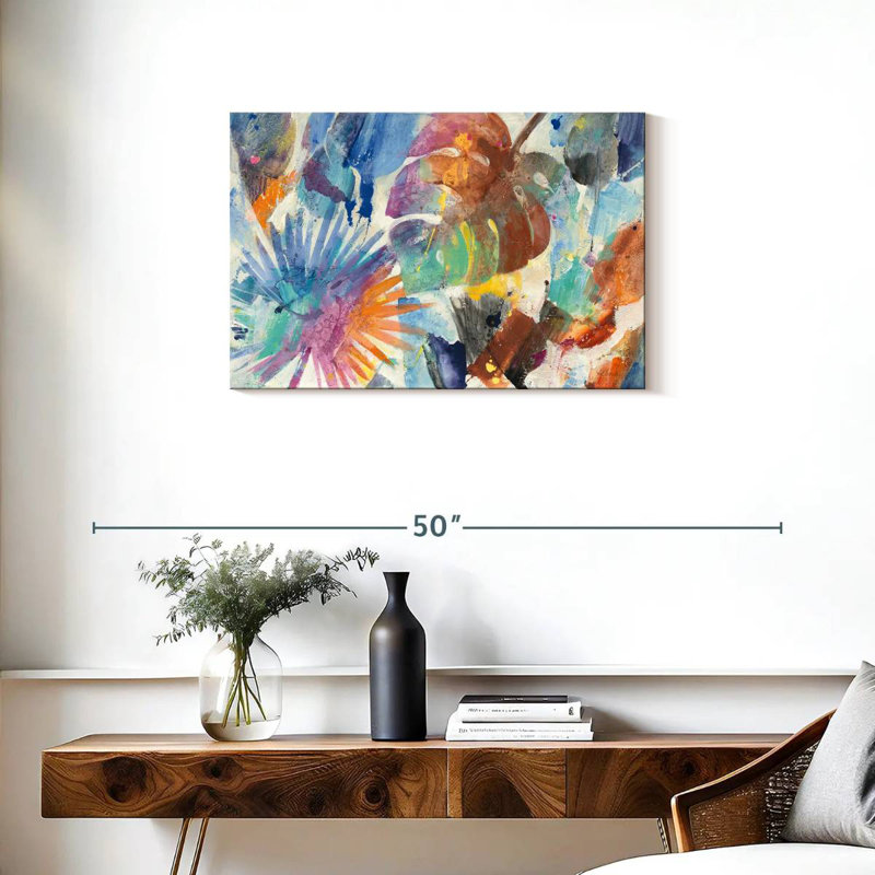 Harnek Palm Abstract, 20" H x 30" W
