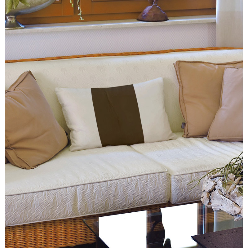 Housse de coussin lombaire Atlanta, Cleveland, Brun