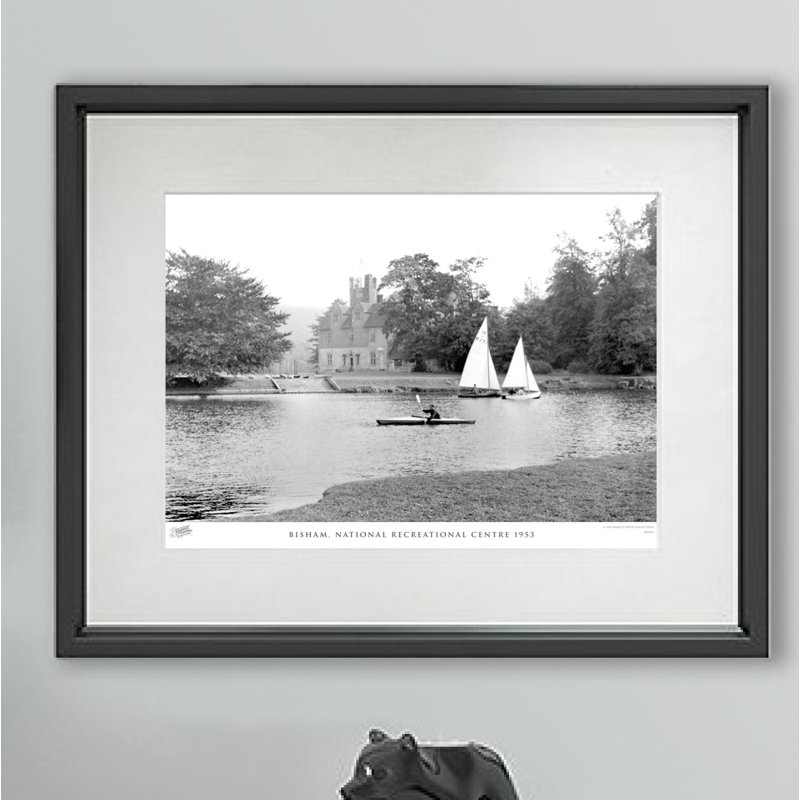 Bisham, National Recreational Centre 1953 - Single Picture Frame Print, 40cm H X 50cm W x 2cm D