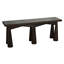 Tutankhamun 81'' W Glass Console Table