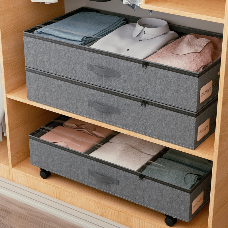 Rebrilliant Fabric Underbed Storage