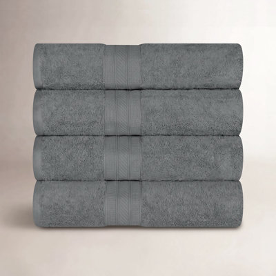 4-Piece Cotton Bath Towel Set