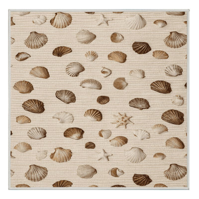  Tapis hawaïen lavable Seashells