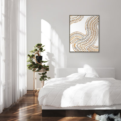 I Want Your Attention II by Danielle Davis - Floater Frame Painting on Canvas