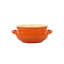 Italian Bakers Orange Small Handled Round Bakers