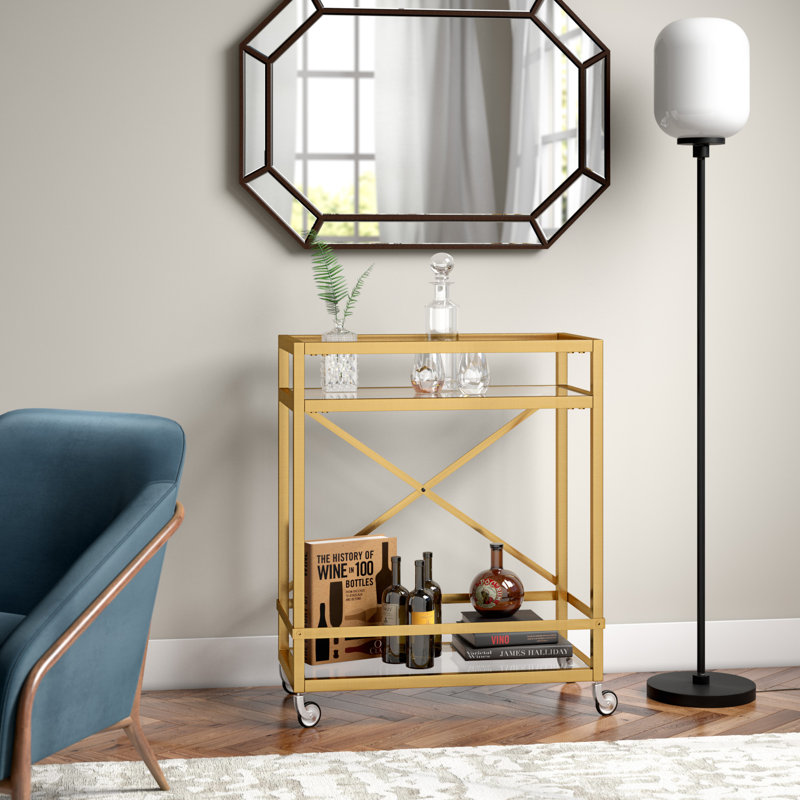 Metal Bar Cart