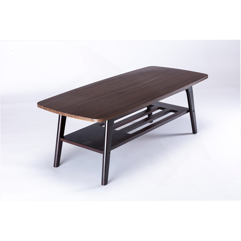 Ensemble de table basse et causeuse Espresso, Espresso, Noir, Tissu