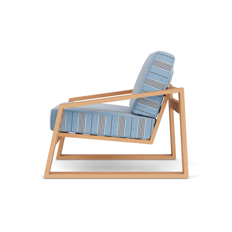 Pursuit Outdoor Lounge Chair, Hansen Sky