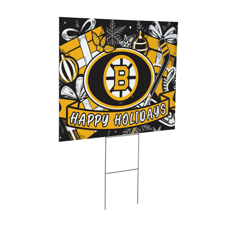 Enseigne de cour des Bruins de Boston, fête