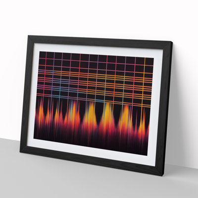 Electronic Audio Sound Bars Vol.2 Abstract - Single Picture Frame Print