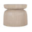 Marta Solid Wood Pedestal End Table