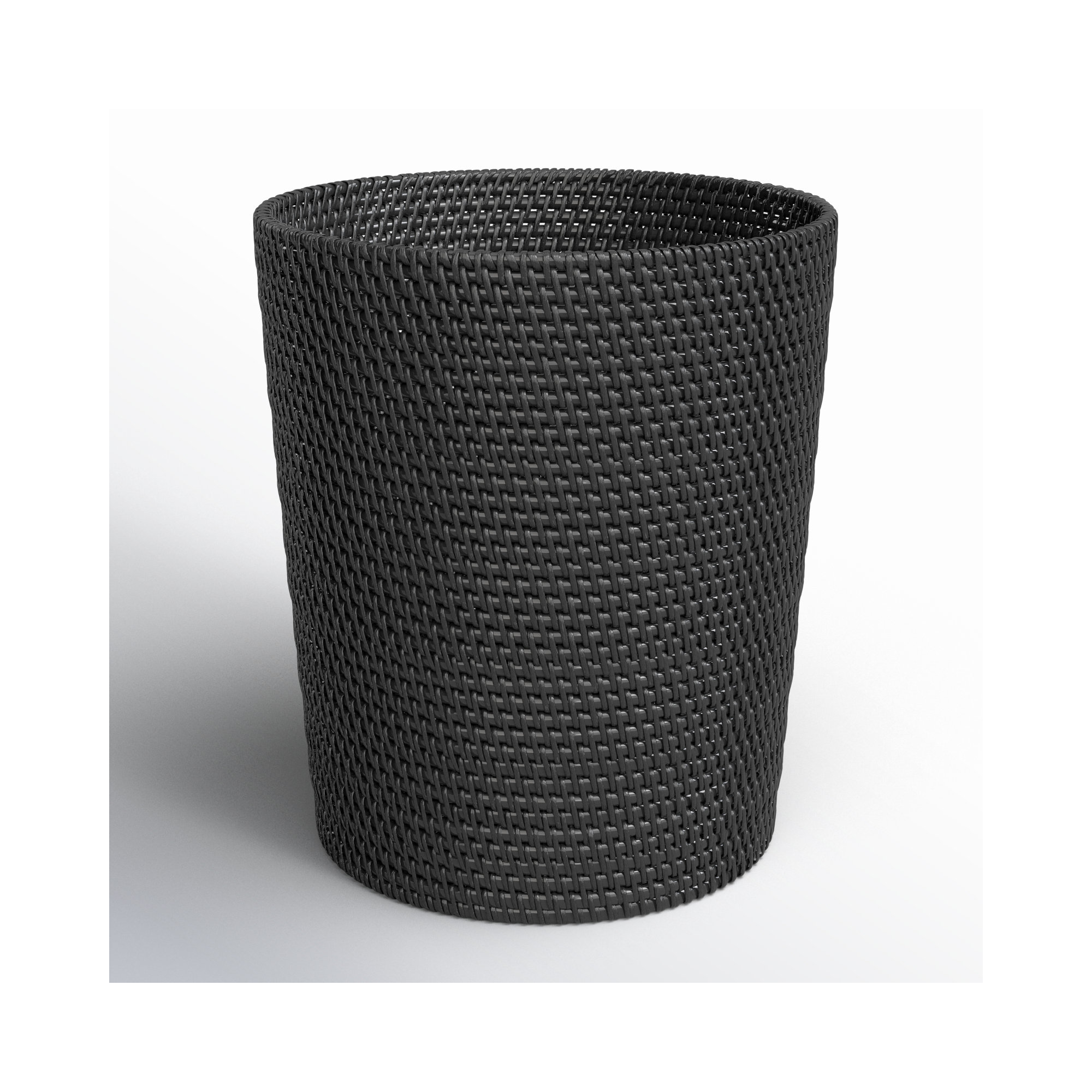 Goodfield 3 Gallons Waste Bin, Black