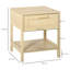Nadine 40cm W Manufactured Wood Bedside Table