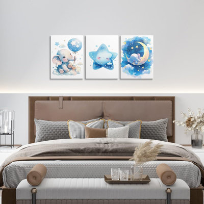 3 Piece Wrapped Canvas Print
