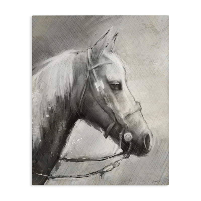 Toile moderne de style ranch, par Chad Barrett, H 30 po x l 24 po