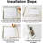 Floating Picture Frames Set of 3