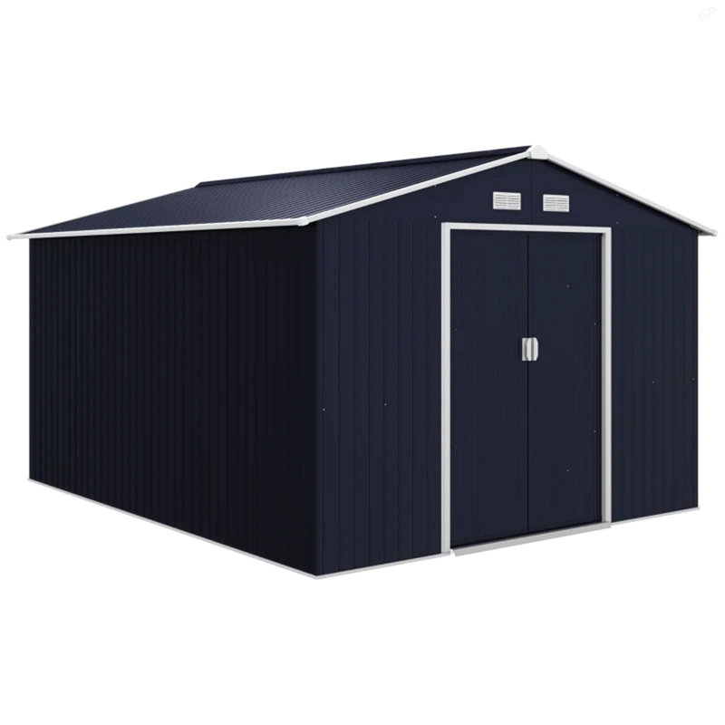 Spacious Metal Tool Shed,Outdoor Storage Shed