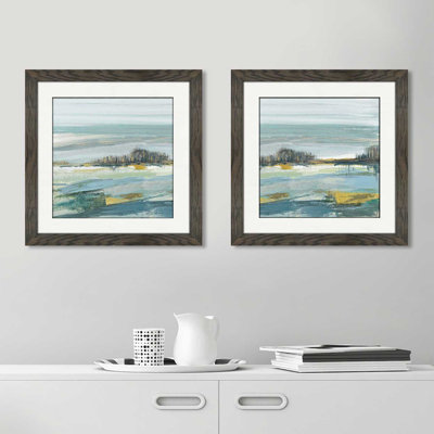 " Lewbeach Vista " by Susan Jill 2 - Pieces