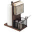Metal and Wood Napkin Holder
