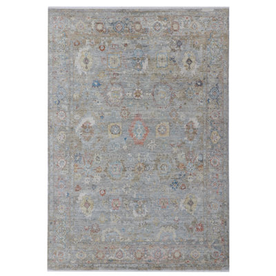 Grey Antique Revival Wool Rug