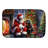 Rottweiler and Santa Claus Dish Drying Mat