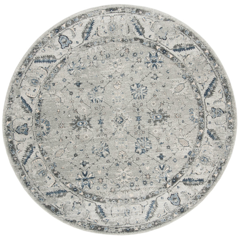 Tapis oriental Jase Charleston Performance, Rond 6 pi 7 po