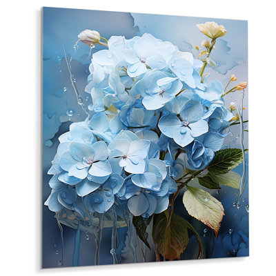 " Blue Hydrangea Subtle Serenade "