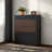 Extendable and Rotating Shoe Cabinet with 1 Drawer, 90-Degree Corner Storage for Entryway