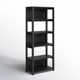 Versa 77'' H x 31.5'' W Solid Wood Standard Bookcase