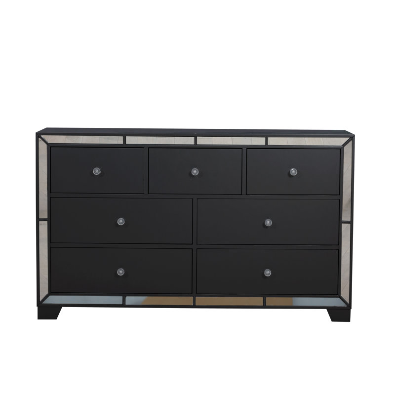 Fazeley 7 - Drawer Dresser, Black