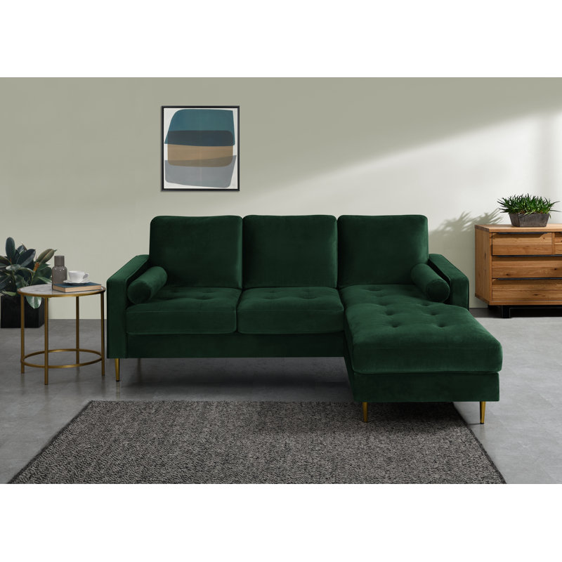Cooper Reversible Corner Sofa, Hunter Green