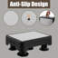 Adjustable Glow-in-the-Dark Step Stool with 3 Heights, Non-Slip Platform, 650LBS Capacity